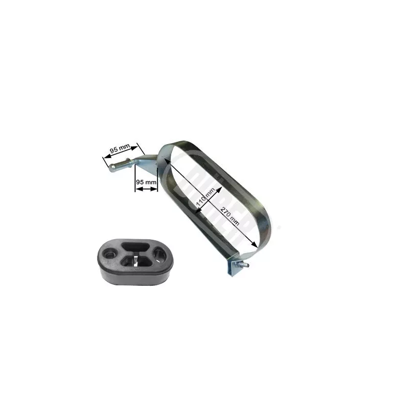 Support, silencieux DÜRER SEMB9S