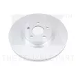 Jeu de 2 disques de frein avant NK 3125128 - Visuel 1