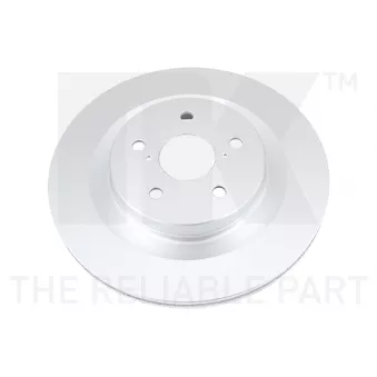 Jeu de 2 disques de frein arrière NK 3145192