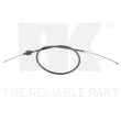 Tirette à câble, commande d'embrayage NK 922552 - Visuel 1
