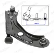 Bras de liaison, suspension de roue avant droit MOOG CI-WP-13992 - Visuel 1