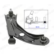 Bras de liaison, suspension de roue avant droit MOOG PE-WP-14686 - Visuel 1
