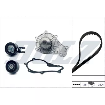 Pompe à eau + kit de courroie de distribution DOLZ KD192