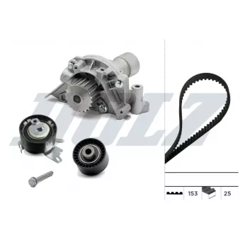 Pompe à eau + kit de courroie crantée DOLZ
