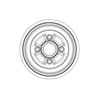 Tambour de frein TRW