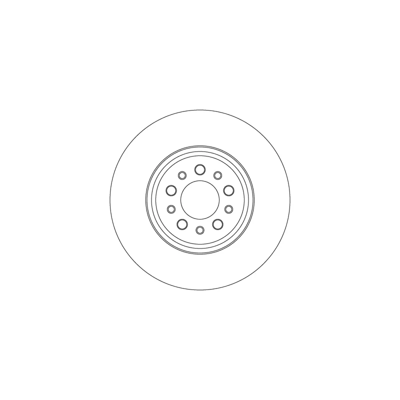 Jeu de 2 disques de frein avant TRW DF3969S