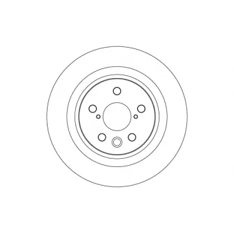 Jeu de 2 disques de frein avant TRW DF3978