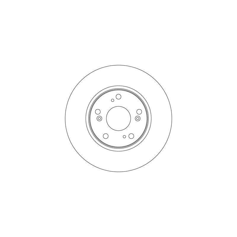 Jeu de 2 disques de frein avant TRW DF4610
