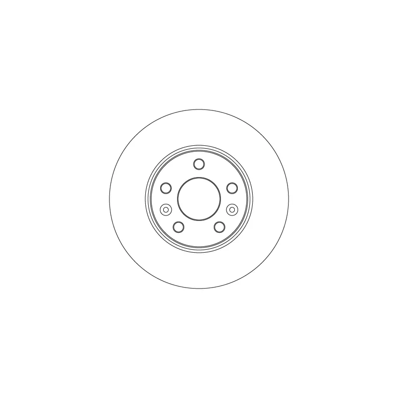 Jeu de 2 disques de frein avant TRW DF4615