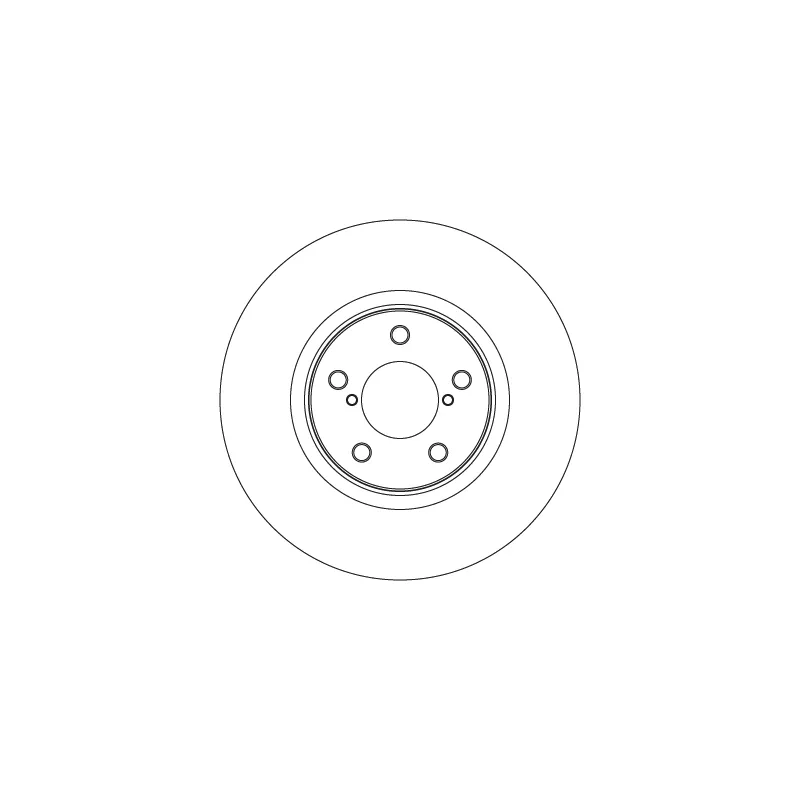 Jeu de 2 disques de frein avant TRW DF4639