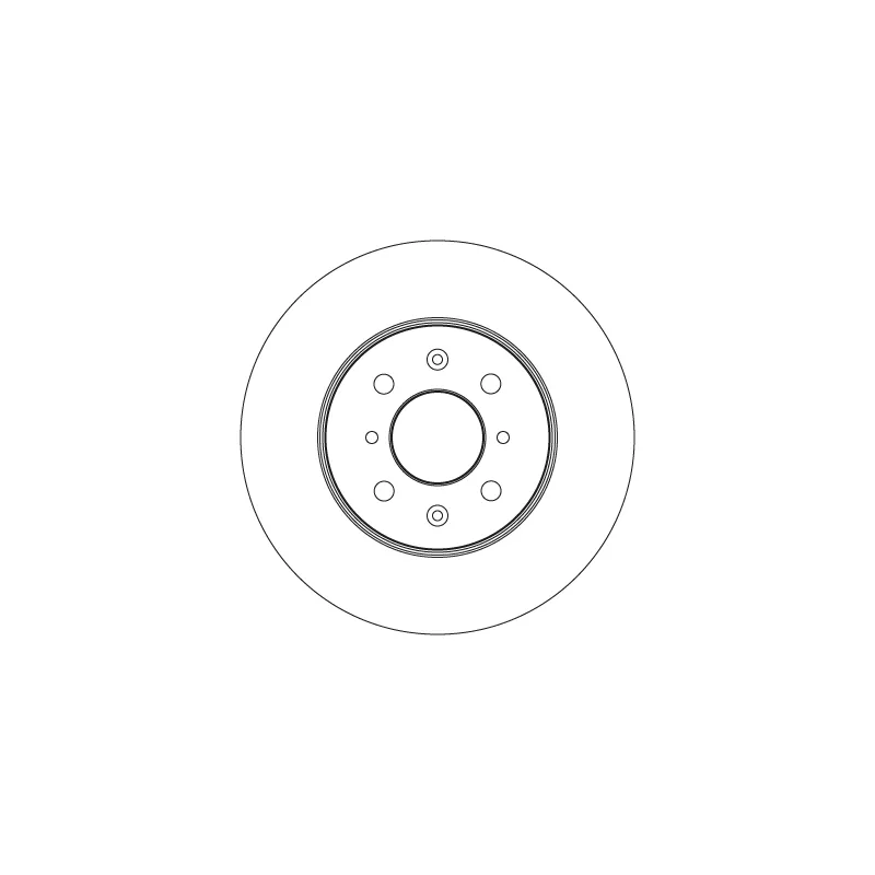 Jeu de 2 disques de frein avant TRW DF6036