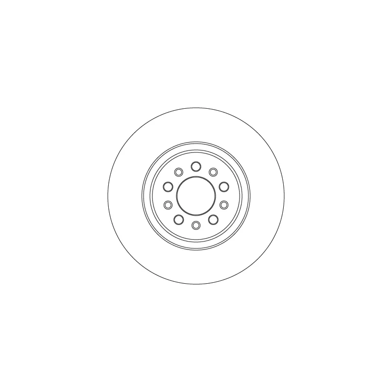 Jeu de 2 disques de frein avant TRW DF6837S