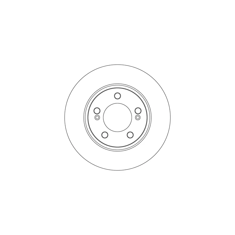 Jeu de 2 disques de frein avant TRW DF6924S