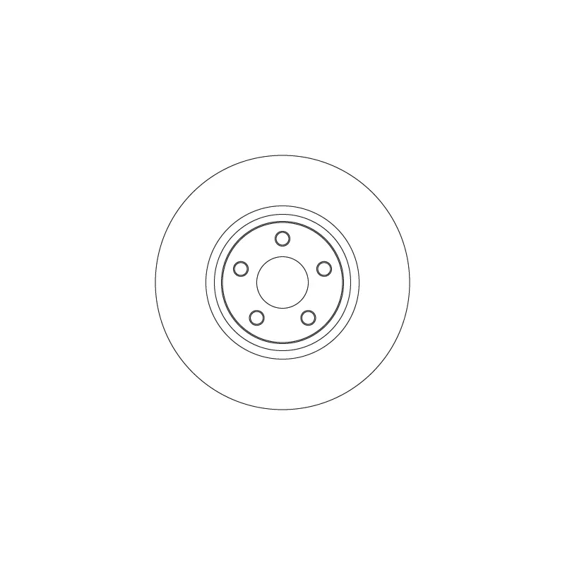 Jeu de 2 disques de frein avant TRW DF6998S