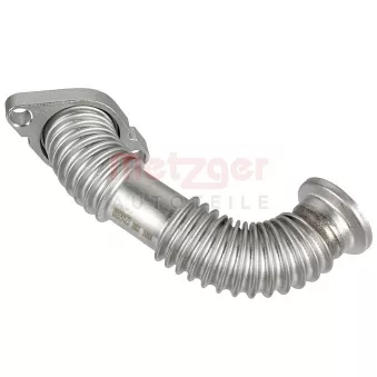 Tuyauterie, vanne EGR METZGER 08920123