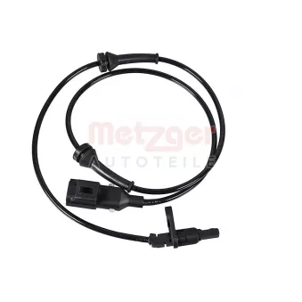 Capteur, vitesse de roue avant METZGER 09001613