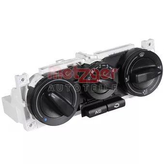 Élément de commande, chauffage/ventilation METZGER 09161138