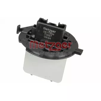 Résistance, pulseur d'air habitacle METZGER 0917864