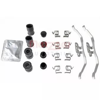 Kit d'accessoires, plaquette de frein à disque METZGER 109-0202