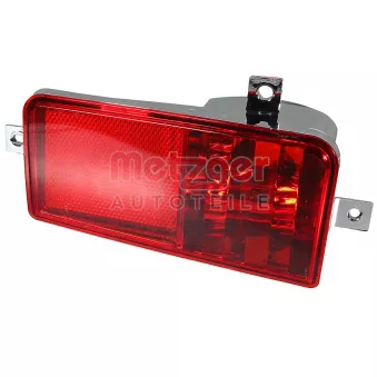 Feu antibrouillard arrière arrière gauche METZGER 2080237