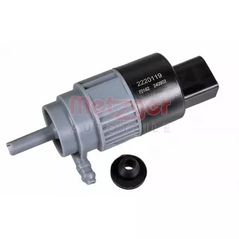 Pompe d'eau de nettoyage, nettoyage des phares METZGER 2220119