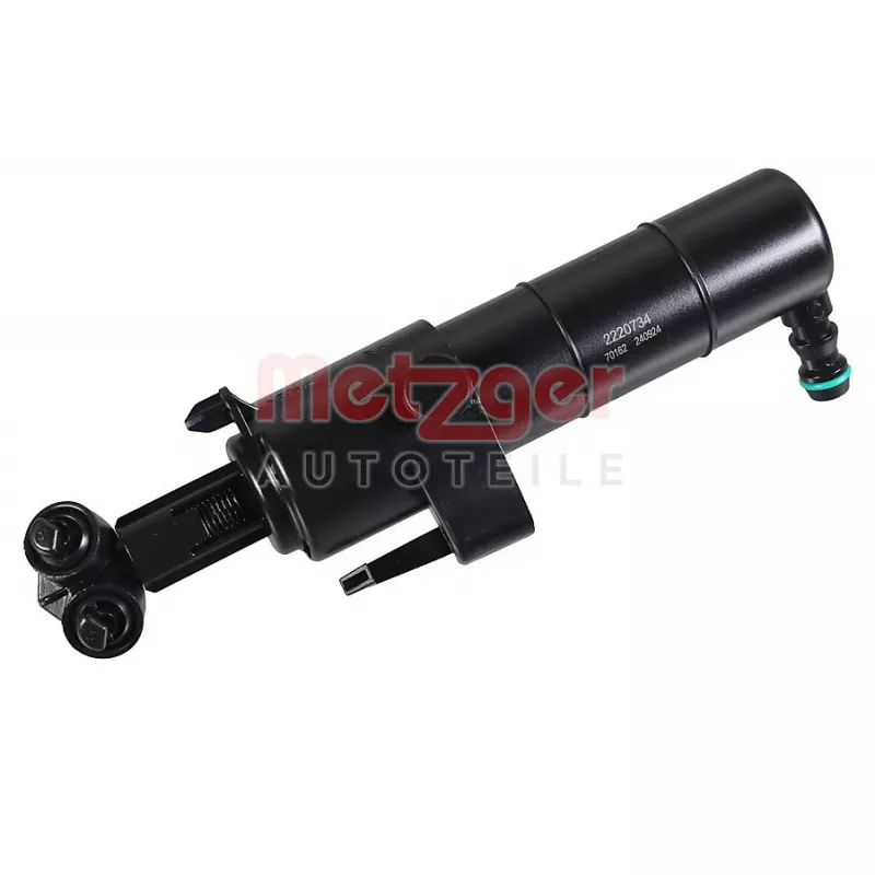 Gicleur d'eau de nettoyage, nettoyage des phares avant droit METZGER 2220734