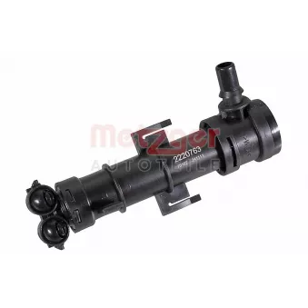 Gicleur d'eau de nettoyage, nettoyage des phares avant gauche METZGER 2220763