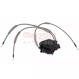 Serrure de porte avant droit METZGER 2314558