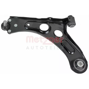 Bras de liaison, suspension de roue avant gauche METZGER 58187001