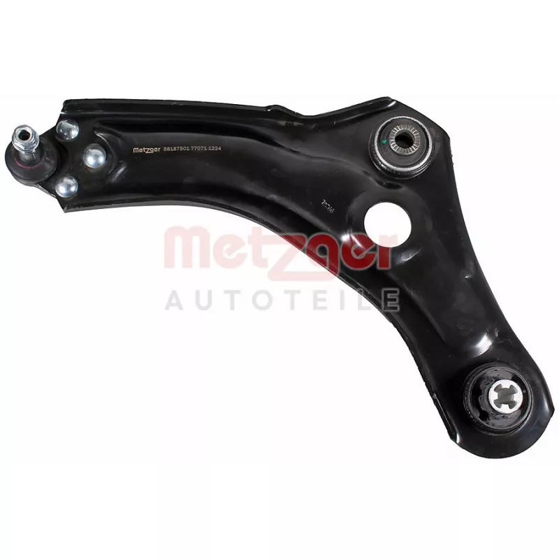 Bras de liaison, suspension de roue avant gauche METZGER 58187501