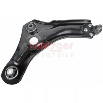 Bras de liaison, suspension de roue avant droit METZGER 58189002
