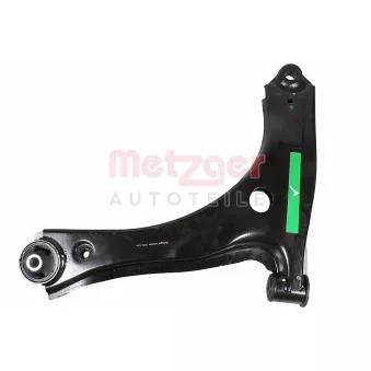 Bras de liaison, suspension de roue avant gauche METZGER 58193001
