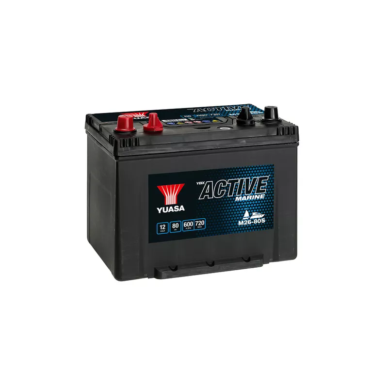 Batterie de démarrage YUASA M26-80S