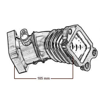 Flexible, alimentation en air GOOM CIH-0252