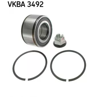 Roulement de roue avant SKF VKBA 3492
