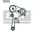 Pompe à eau + kit de courroie crantée SKF VKMC 16001 - Visuel 2