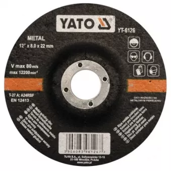 Disques à tronçonner YATO YT-6126