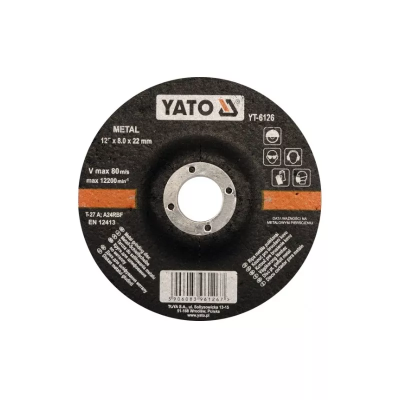 Disques à tronçonner YATO YT-6126