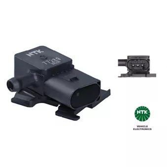 Capteur, pression des gaz échappement NTK 77289