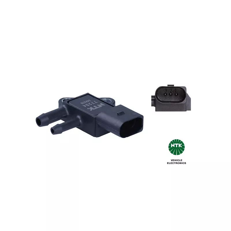 Capteur, pression des gaz échappement NTK 77294