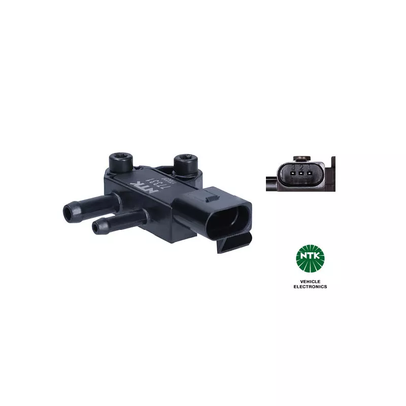 Capteur, pression des gaz échappement NTK 77331