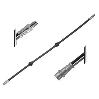 Flexible de frein MEYLE 014 525 0009