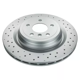 Jeu de 2 disques de frein arrière MEYLE 015 523 0010/PD