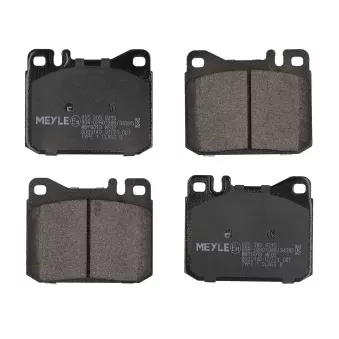 Jeu de 4 plaquettes de frein avant MEYLE 025 203 9215
