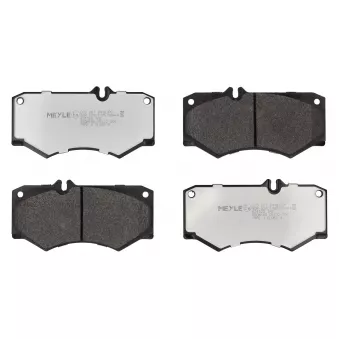 Jeu de 4 plaquettes de frein avant MEYLE 025 207 8418/PD