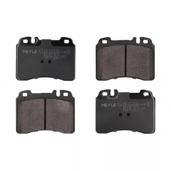 Jeu de 4 plaquettes de frein avant MEYLE 025 211 5317