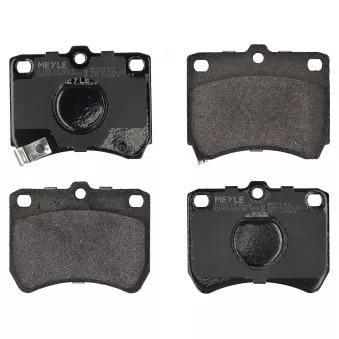 Jeu de 4 plaquettes de frein avant MEYLE 025 213 5514/W