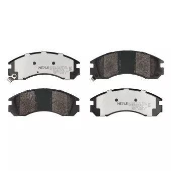 Jeu de 4 plaquettes de frein avant MEYLE 025 213 6315/PD