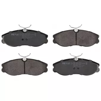 Jeu de 4 plaquettes de frein avant MEYLE 025 214 8115