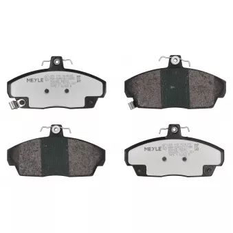 Jeu de 4 plaquettes de frein avant MEYLE 025 215 1518/PD